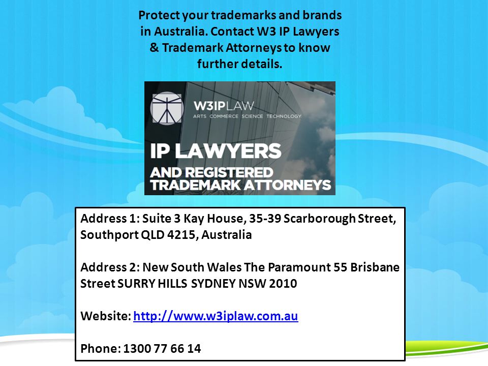 Protect your trademarks and brands in Australia.