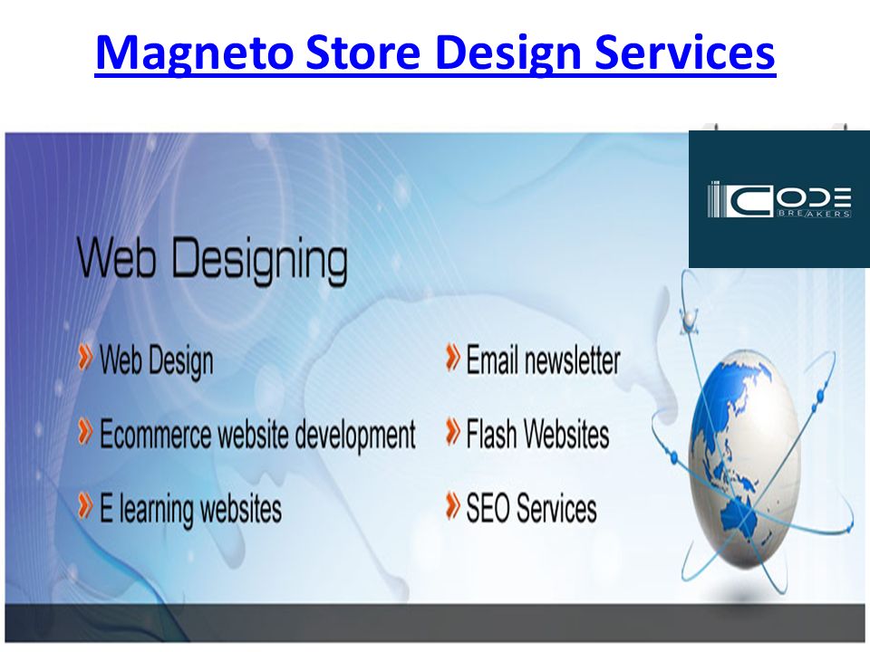 Magneto Store Design Services