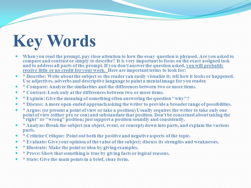 How To Start A Comparison And Contrast Essay
