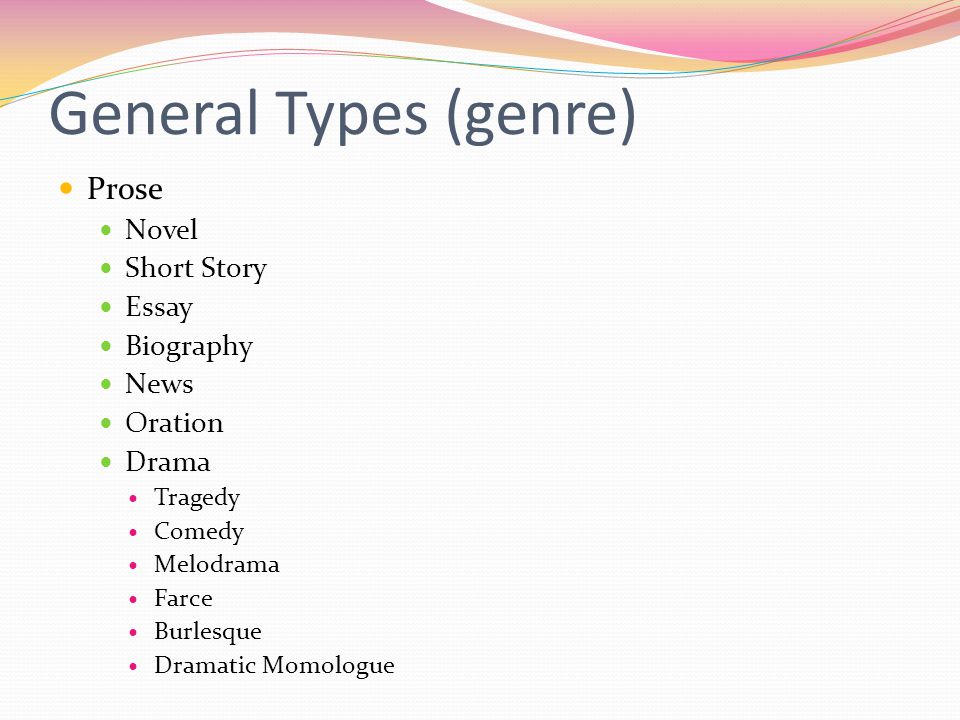 types of general essay The chart below outlines 4 main types of essay questions, the verbs/cues that indicate the type of essay answer the question according to general rules of. types of general essay The chart below outlines 4 main types of essay questions, the verbs/cues that indicate the type of essay answer the question according to general rules of.