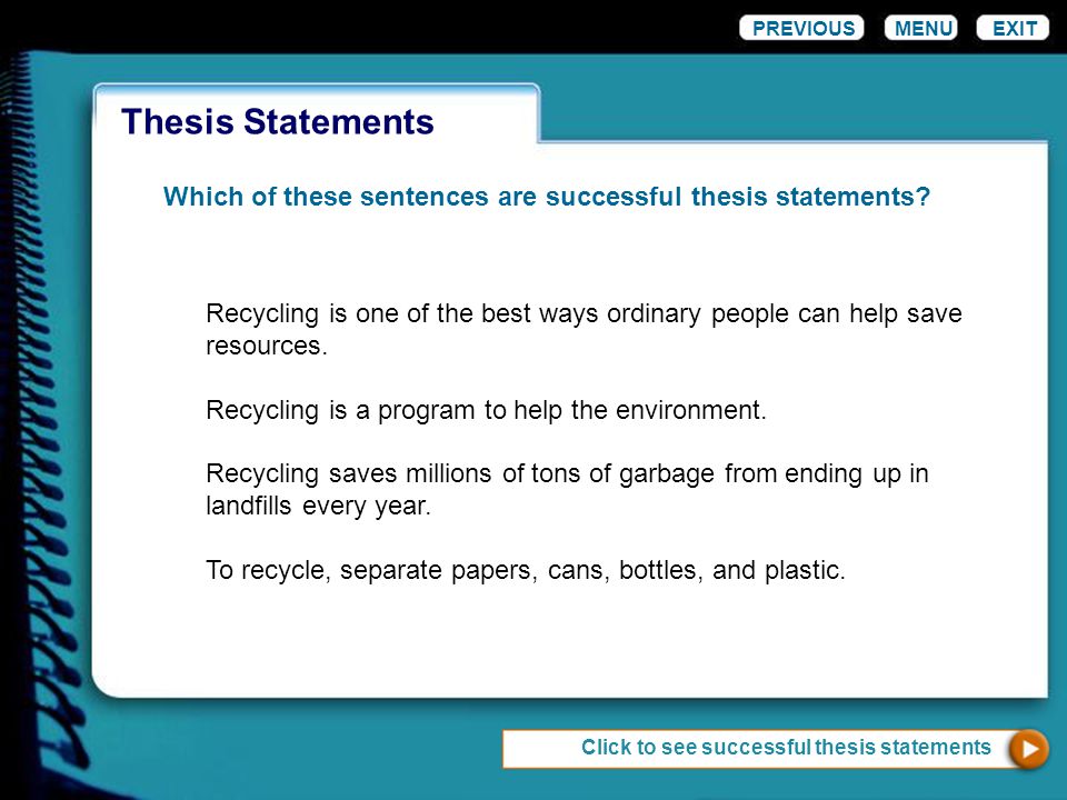thesis sentence help thesis sentence help
