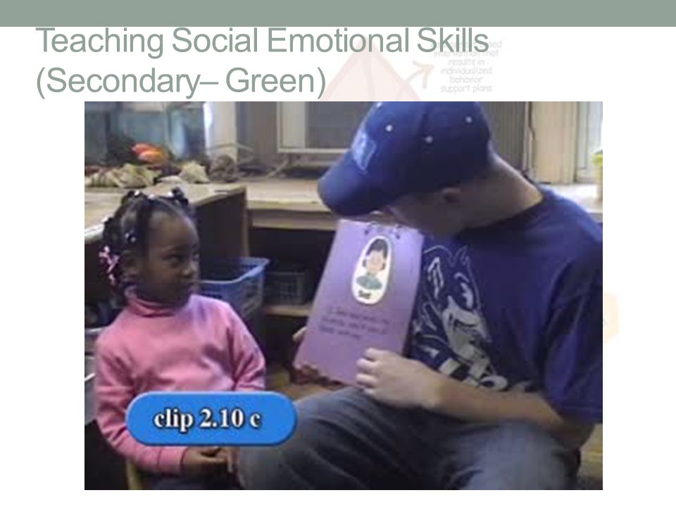 Teaching Social Emotional Skills (Secondary– Green)