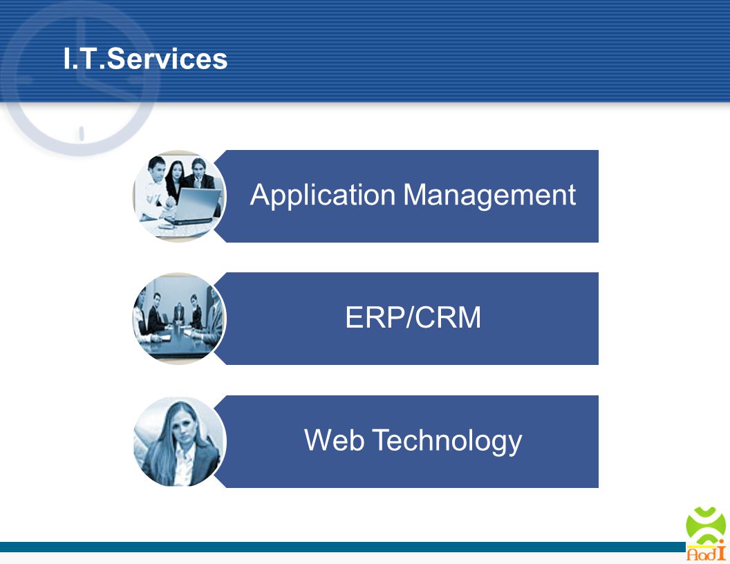 I.T.Services Application Management ERP/CRM Web Technology