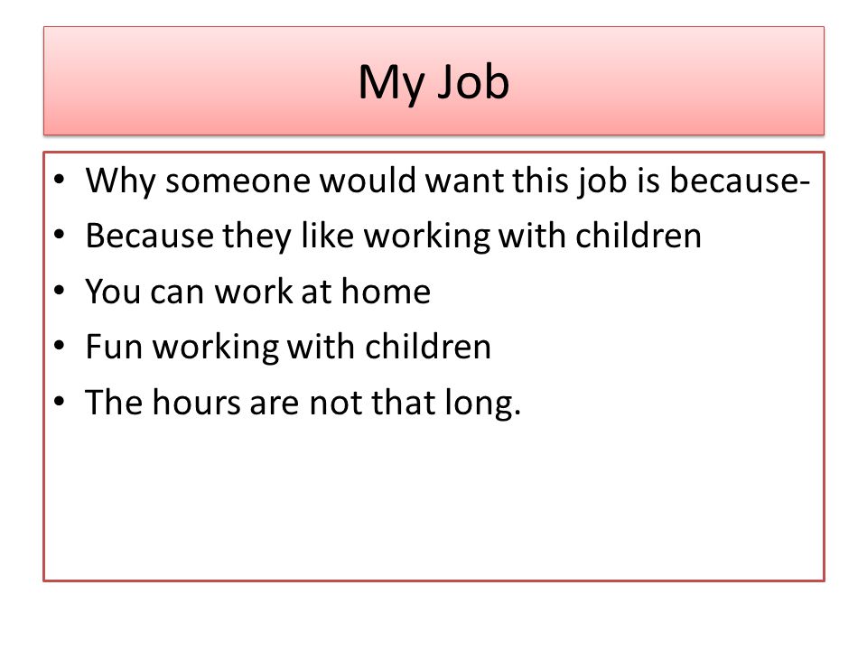 why i would like to be a teacher