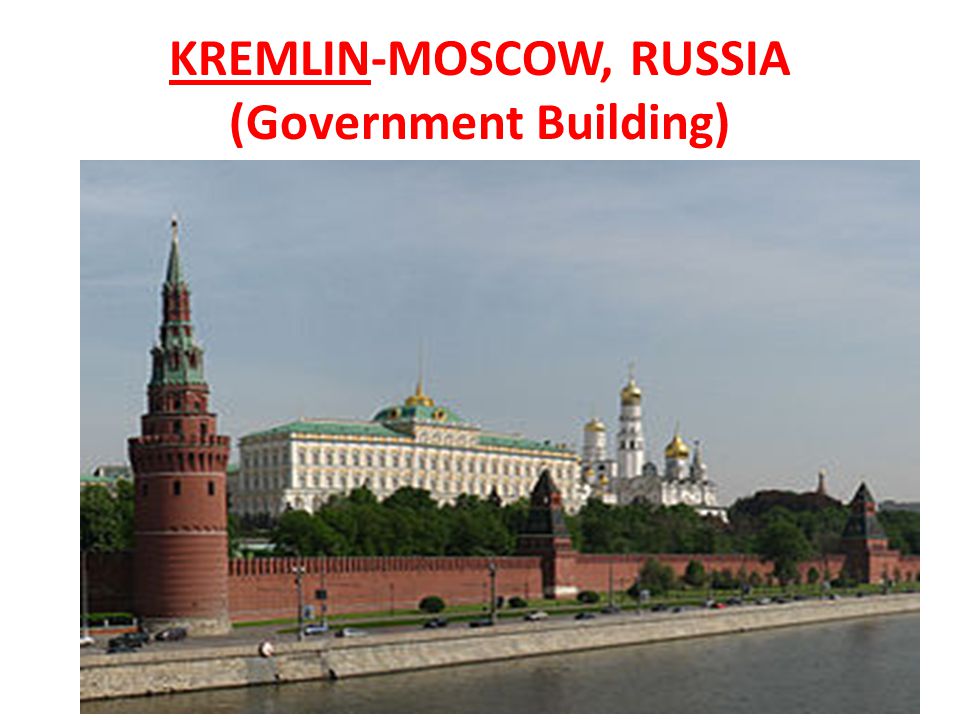 KREMLIN-MOSCOW, RUSSIA (Government Building)