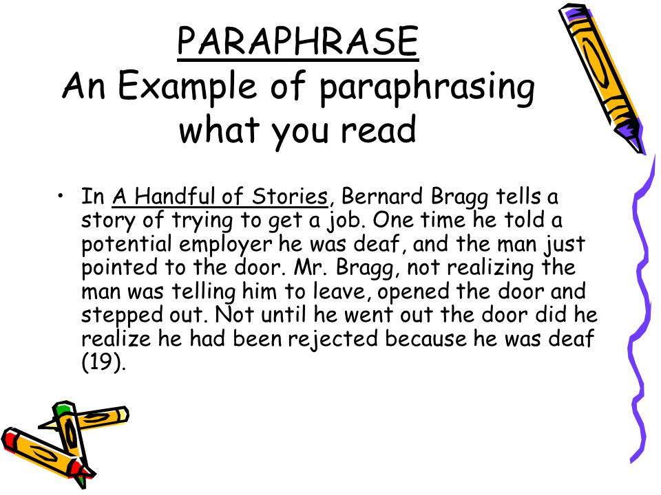paraphrasing in research paper paraphrasing in research paper