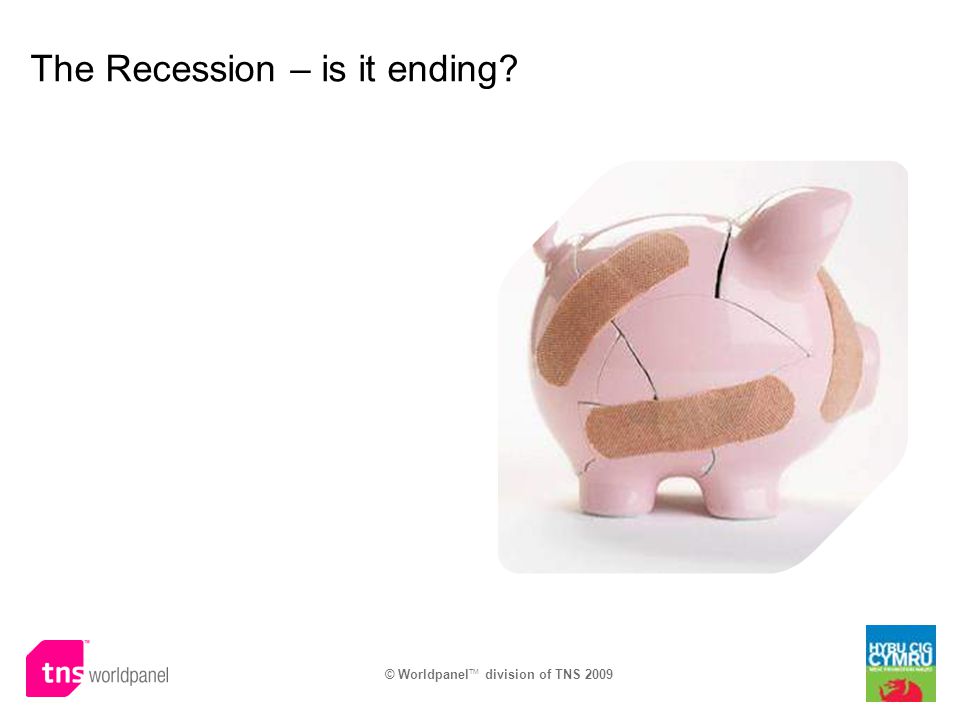 © Worldpanel TM division of TNS 2009 The Recession – is it ending