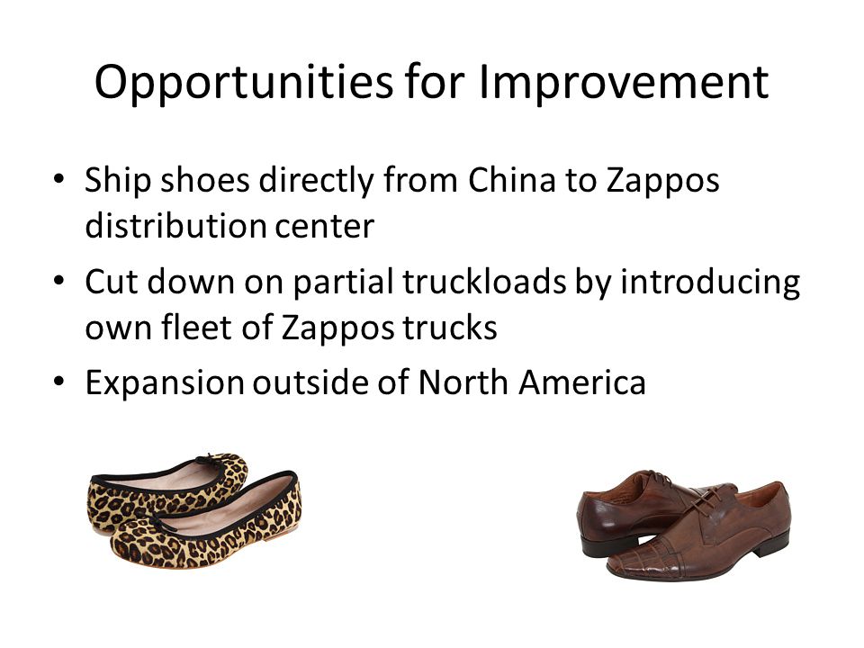 for Improvement Ship shoes directly from China to Zappos distribution ...