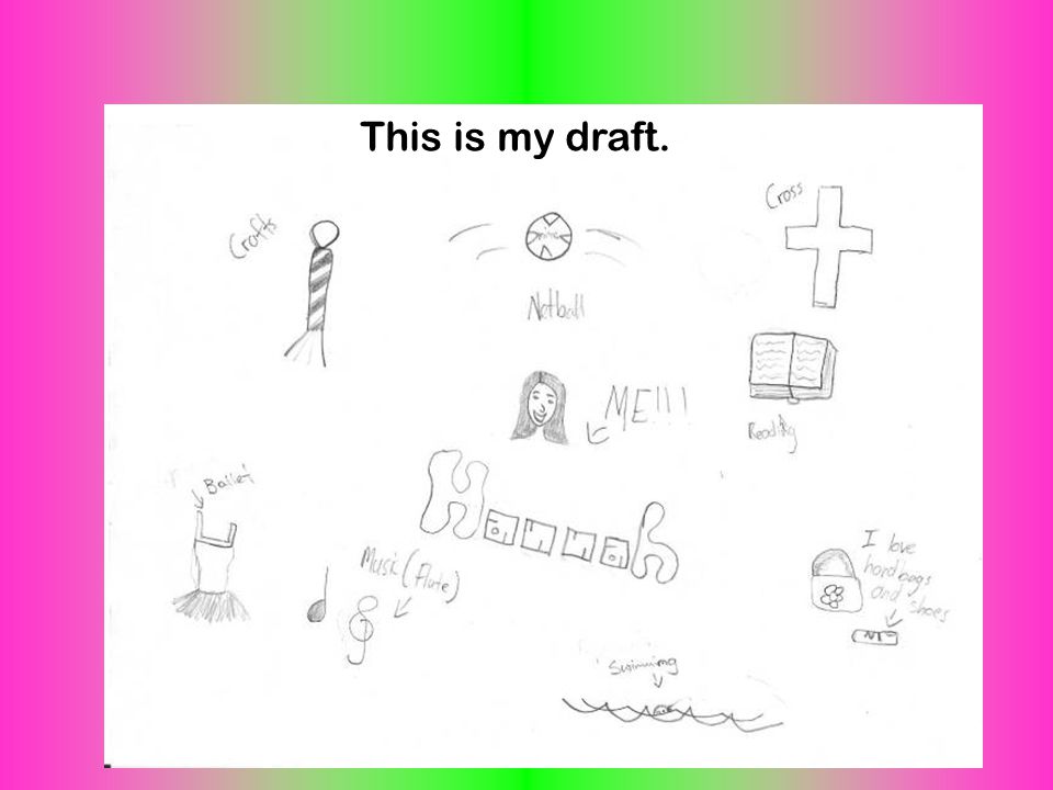 This is my draft.