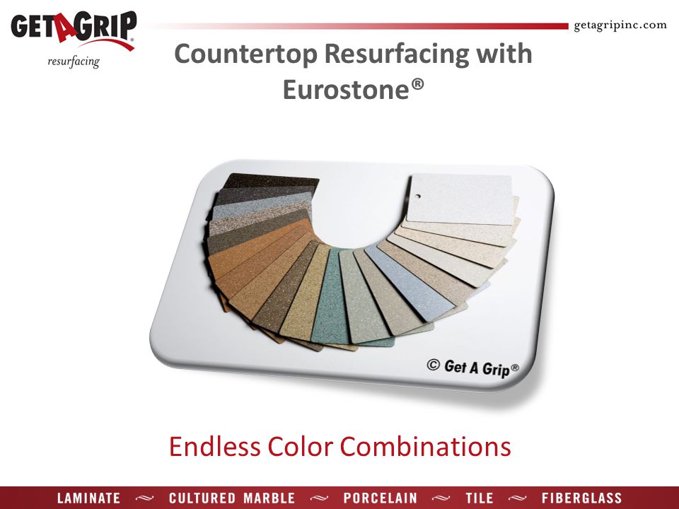 Countertop Resurfacing with Eurostone® Endless Color Combinations