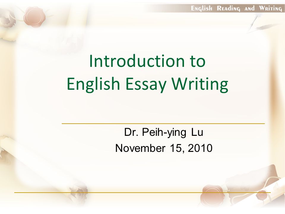 essays writing in english essays writing in english