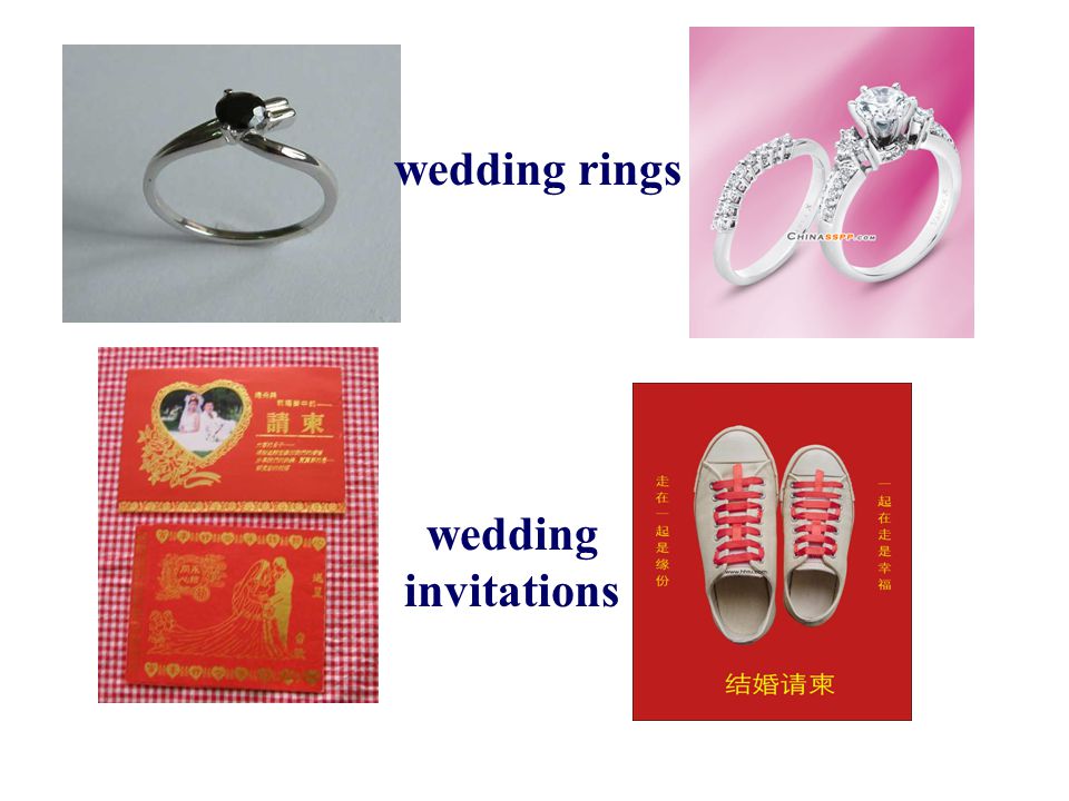 wedding rings wedding invitations