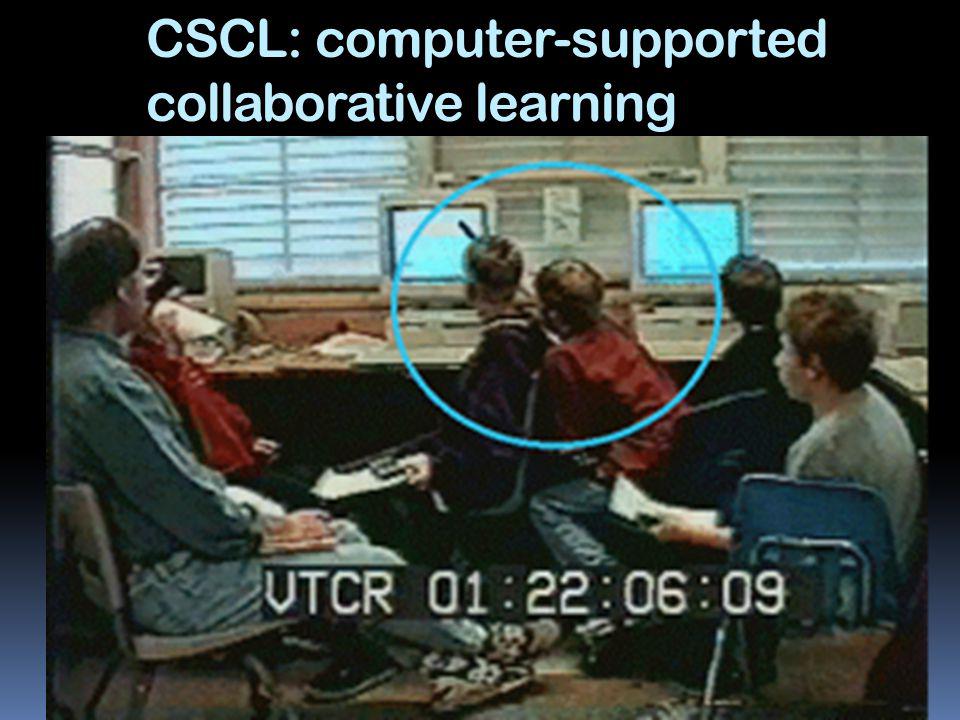 2 CSCL: computer-supported collaborative learning