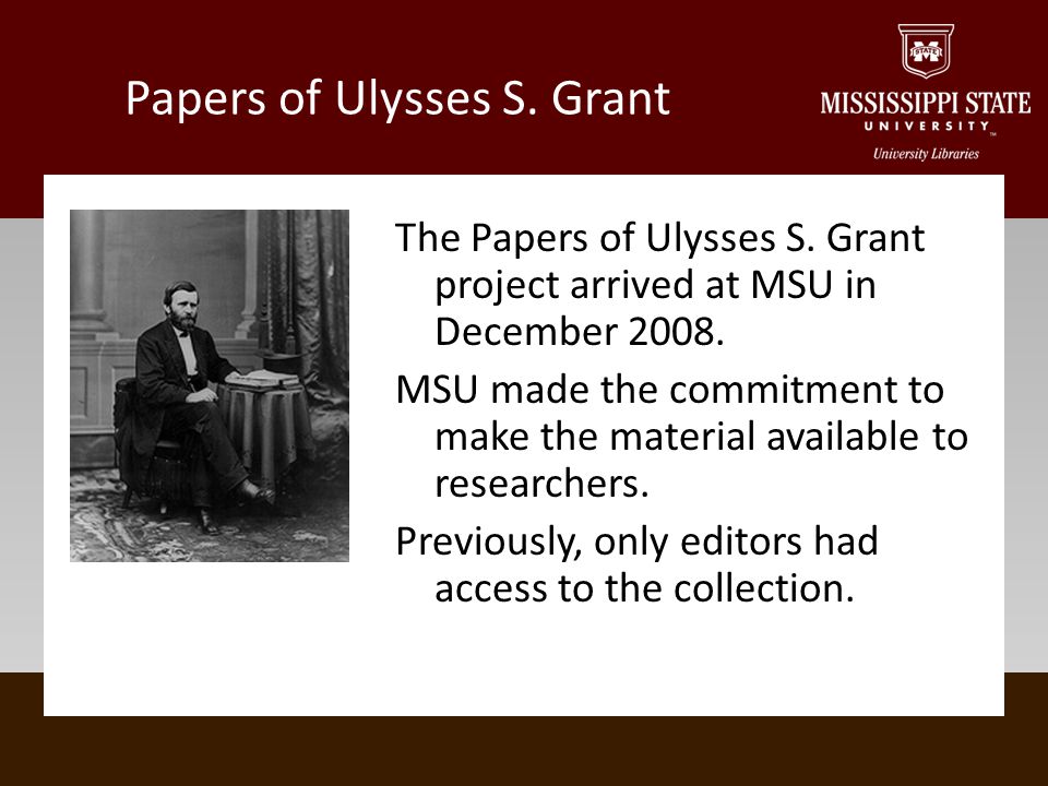 Ulysses S Grant Essay