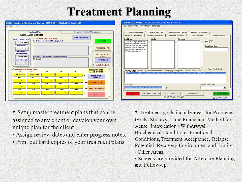 master treatment plan master treatment plan