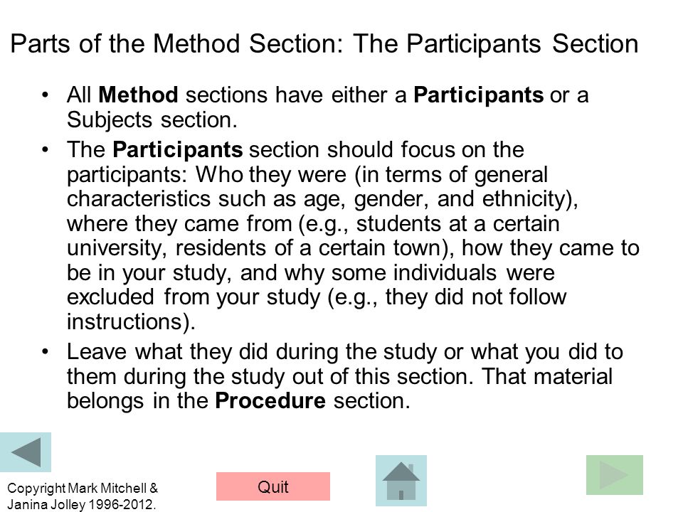 Writing The Methodology Section Of A Dissertation