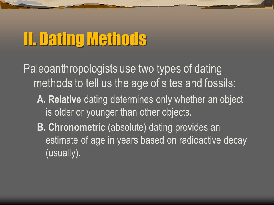 define: dating