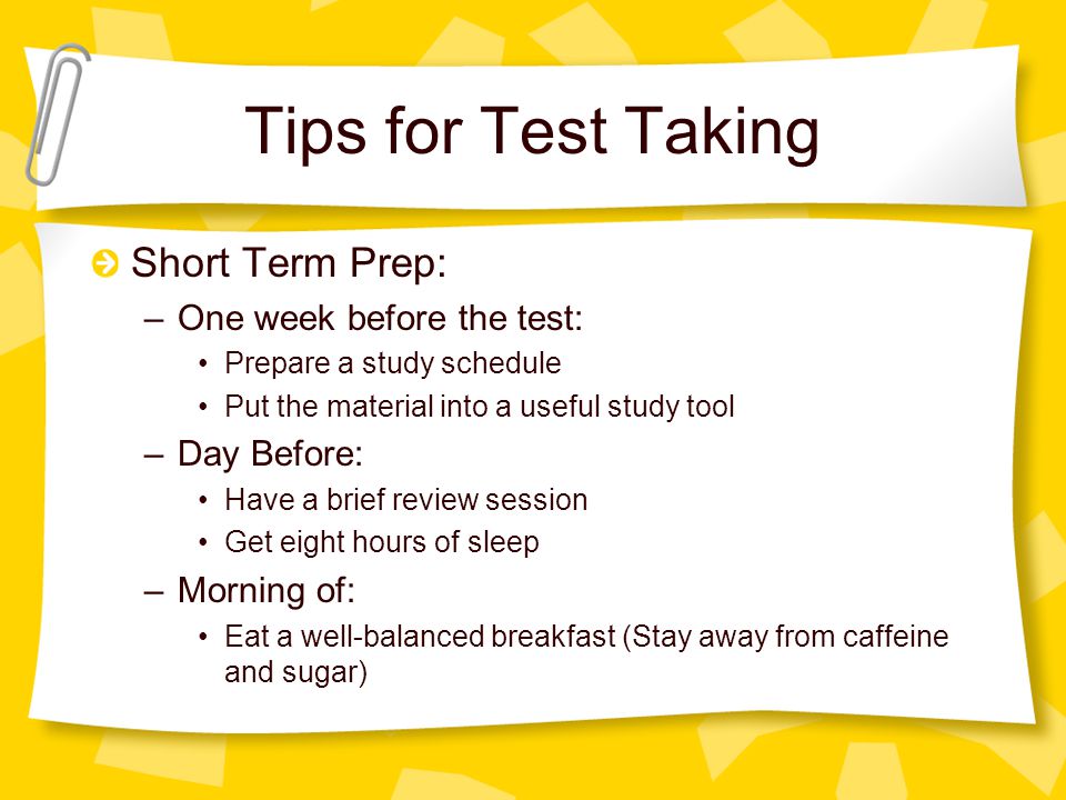 preparing for a test essay preparing for a test essay
