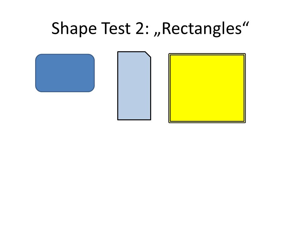 Shape Test 1: Lines