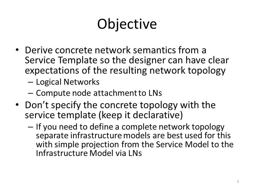 service model template