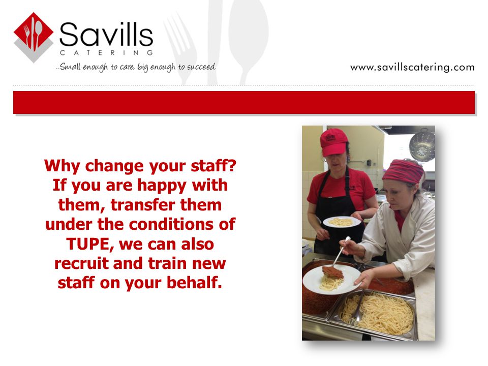 Why change your staff.