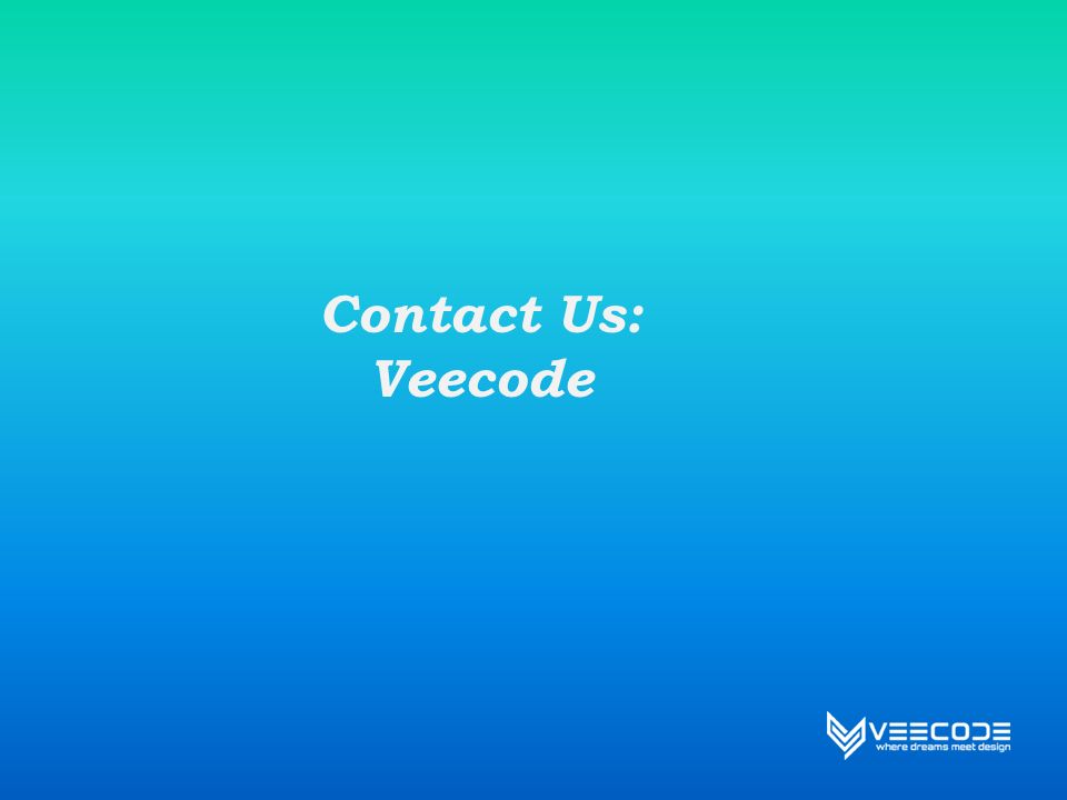 Contact Us: Veecode