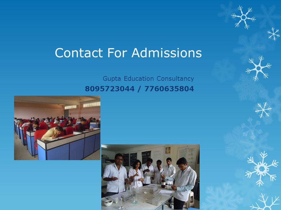 Contact For Admissions Gupta Education Consultancy /