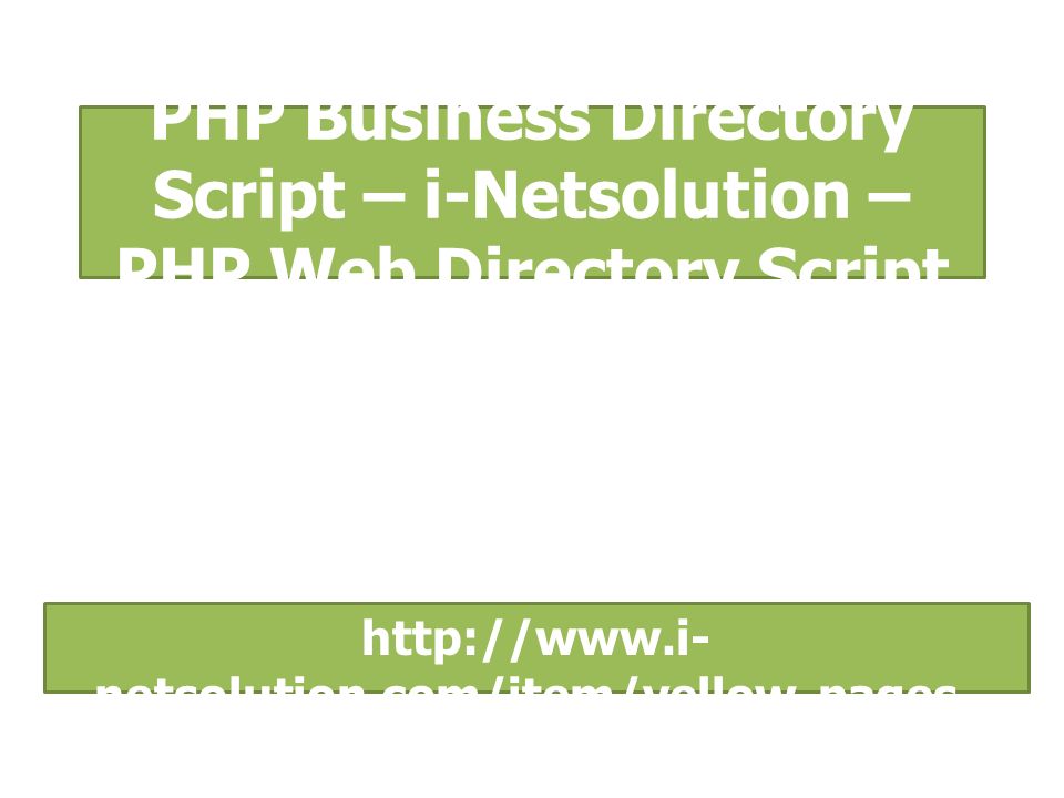 PHP Business Directory Script – i-Netsolution – PHP Web Directory Script   netsolution.com/item/yellow-pages- clone/791601