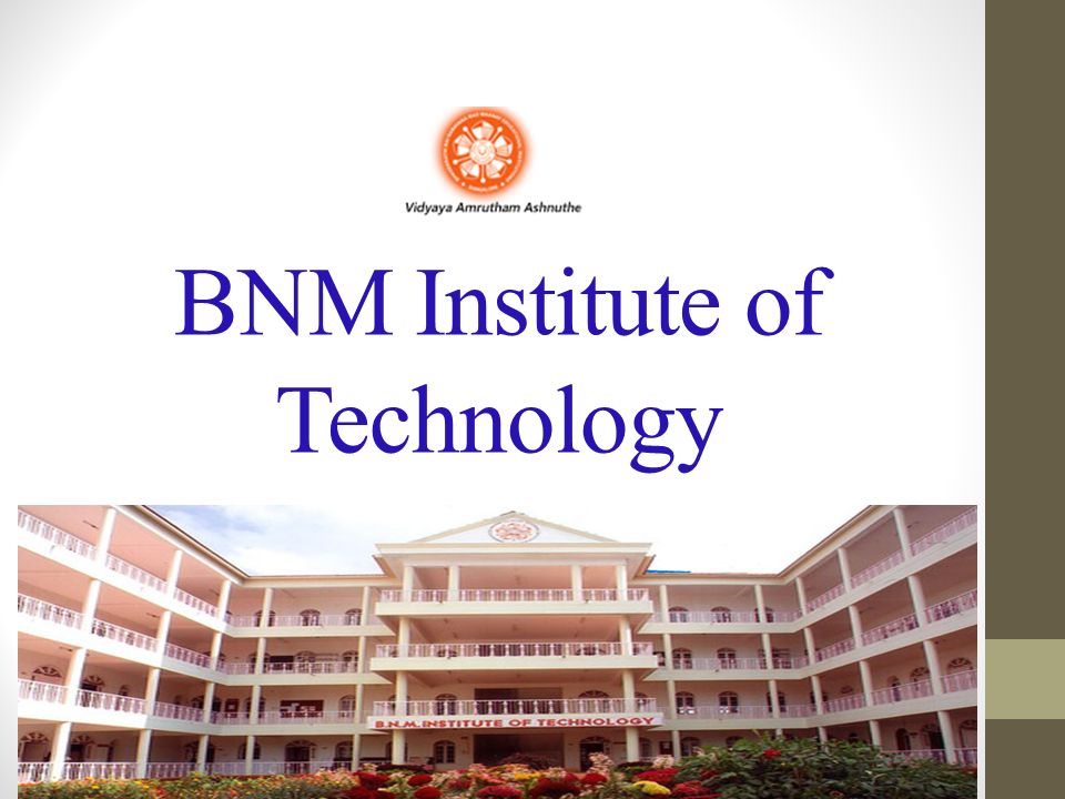 BNM Institute of Technology