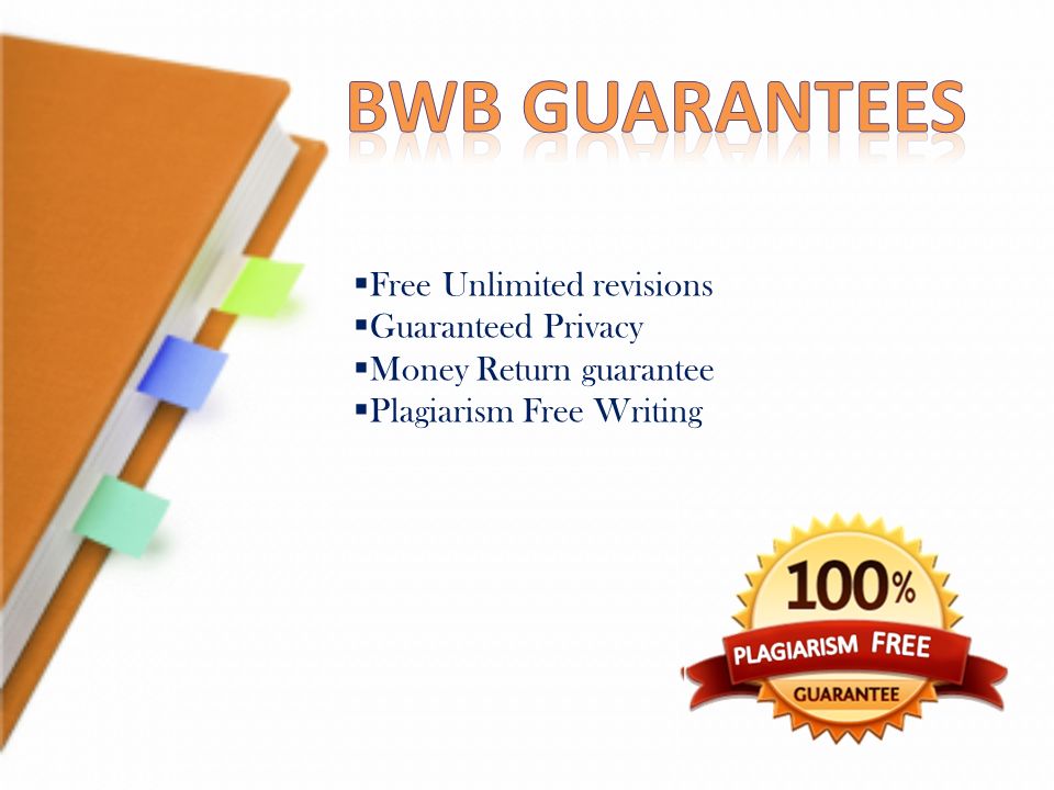  Free Unlimited revisions  Guaranteed Privacy  Money Return guarantee  Plagiarism Free Writing