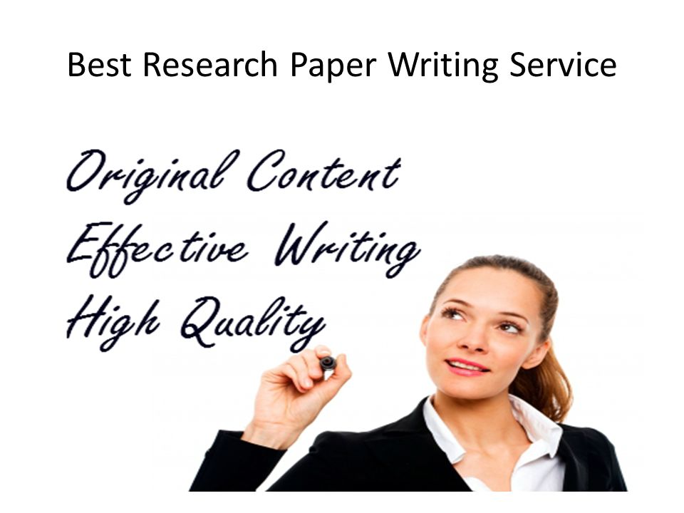 Best Research Paper Writing Service