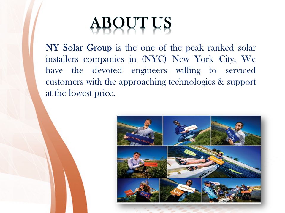 NY Solar Group is the one of the peak ranked solar installers companies in (NYC) New York City.
