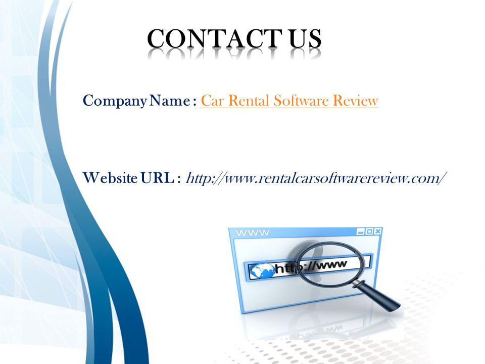 Company Name : Car Rental Software ReviewCar Rental Software Review Website URL :