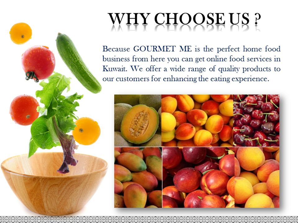 Because GOURMET ME is the perfect home food business from here you can get online food services in Kuwait.