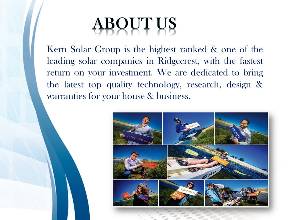 Kern Solar Group is the highest ranked & one of the leading solar companies in Ridgecrest, with the fastest return on your investment.