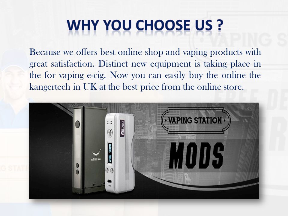Because we offers best online shop and vaping products with great satisfaction.