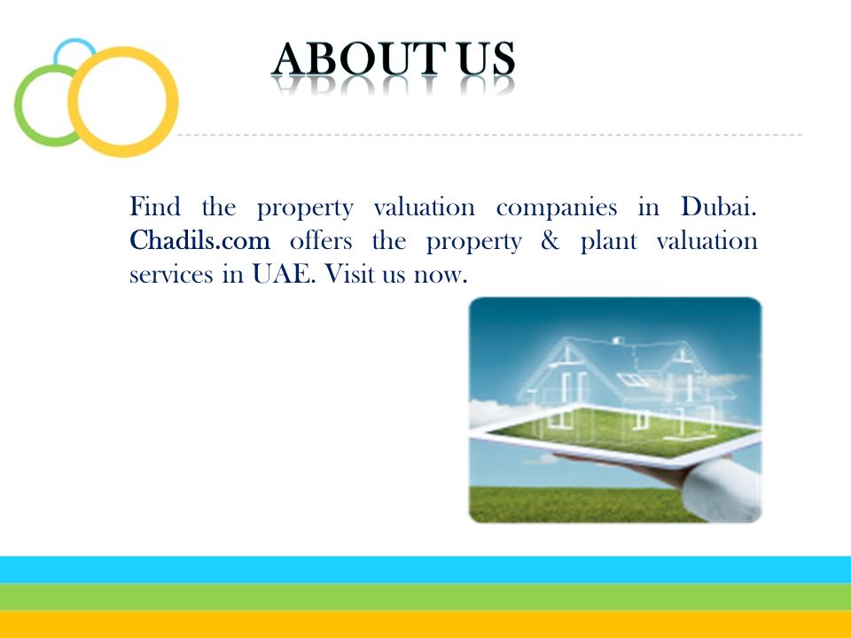 Find the property valuation companies in Dubai.