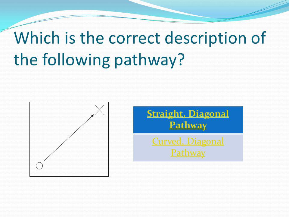 Which is the correct description of the following pathway.