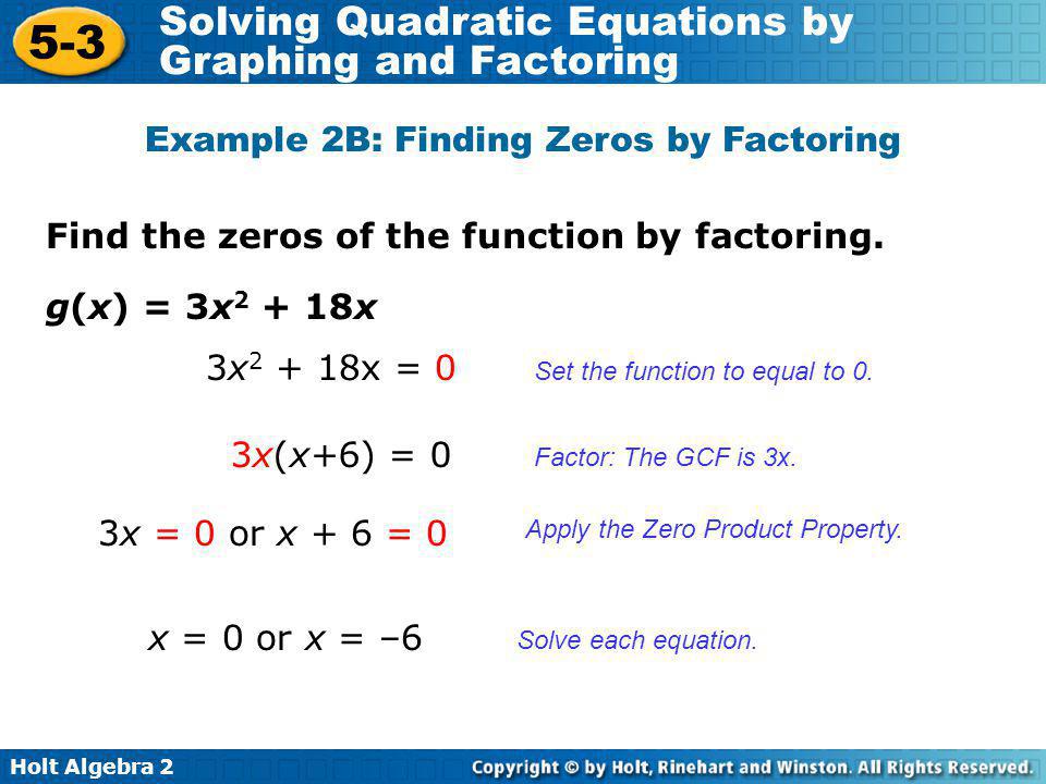 Solving Quadratic Problems