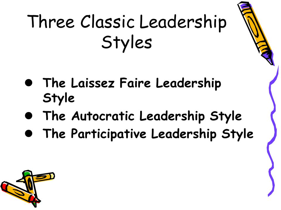 describe leadership styles