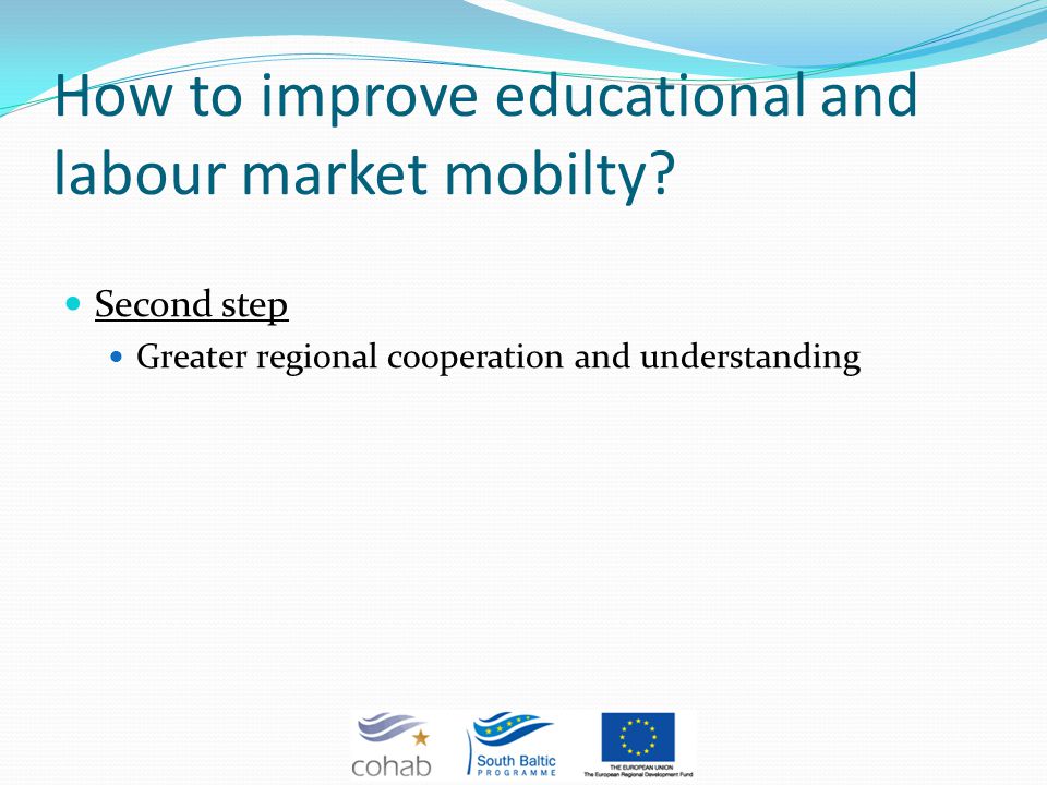 How to improve educational and labour market mobilty.