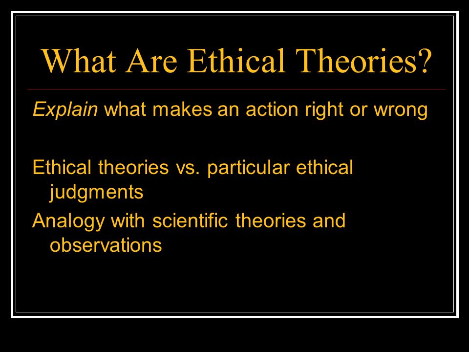ethical theory essays Ethics essay topics are varied – from business theory to modern scientific research an ethical essay is different from other types of essay papers, as it requires profound background information an ethics essay should discuss and analyze issues through the prism of philosophical principles. ethical theory essays Ethics essay topics are varied – from business theory to modern scientific research an ethical essay is different from other types of essay papers, as it requires profound background information an ethics essay should discuss and analyze issues through the prism of philosophical principles.
