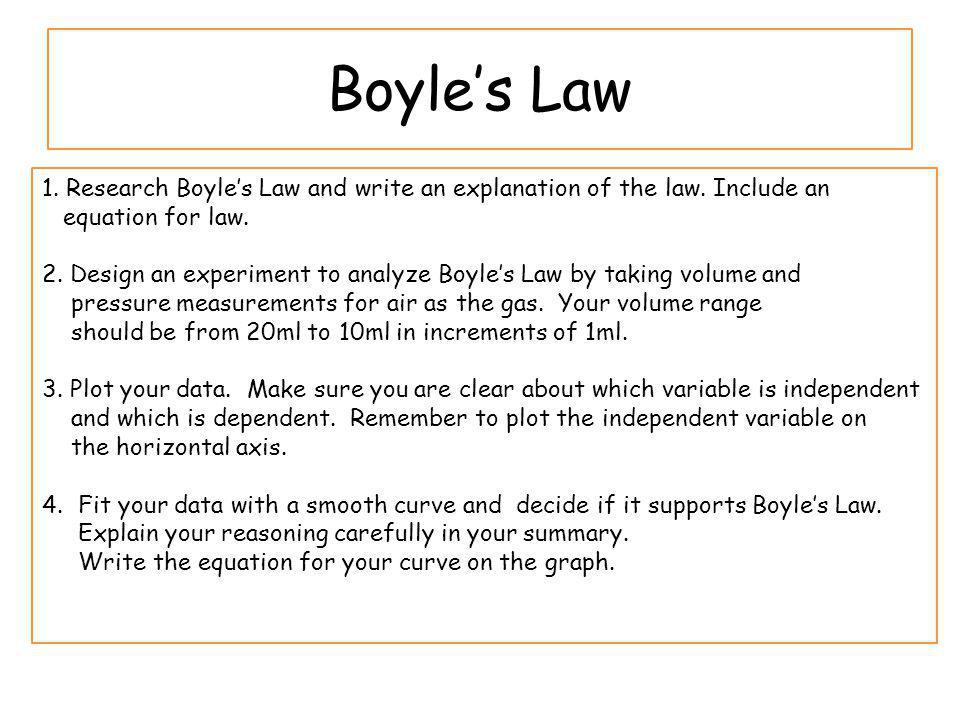 boyle law