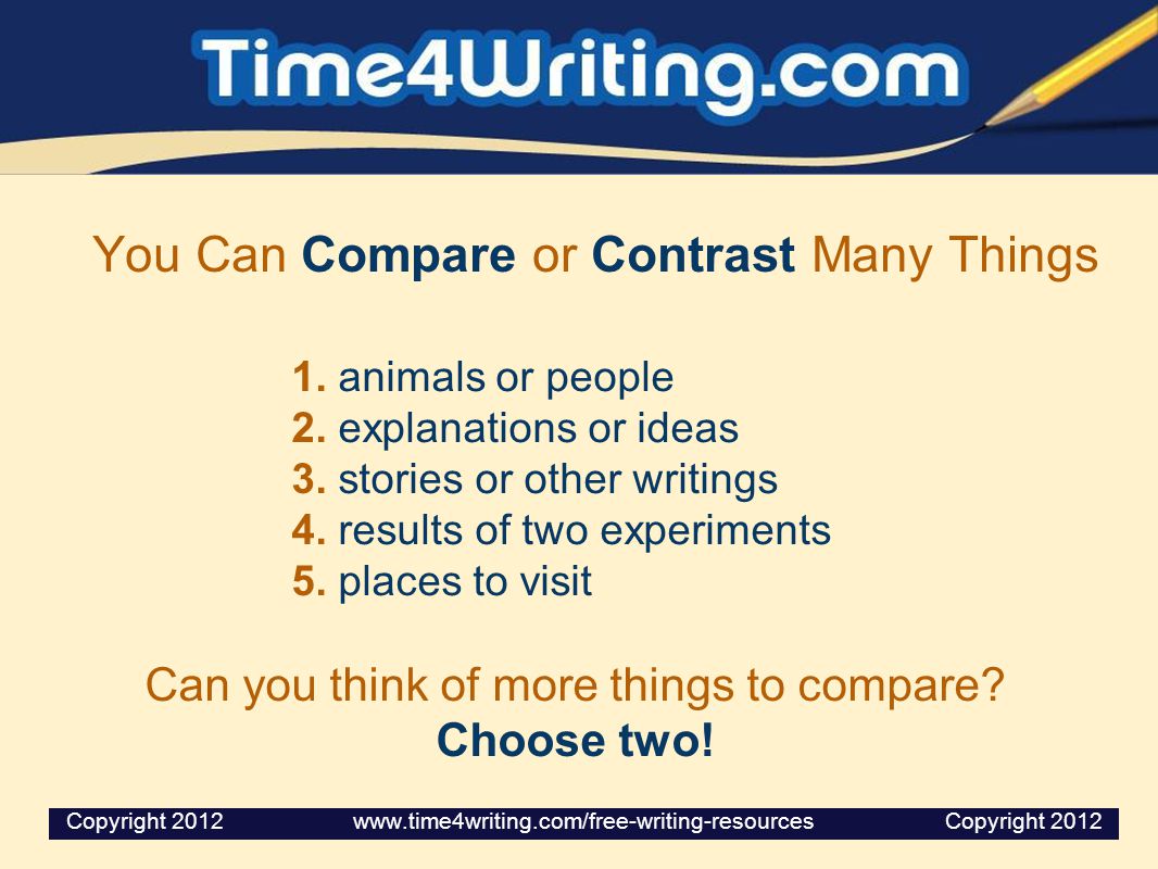 Compare Two People Essay