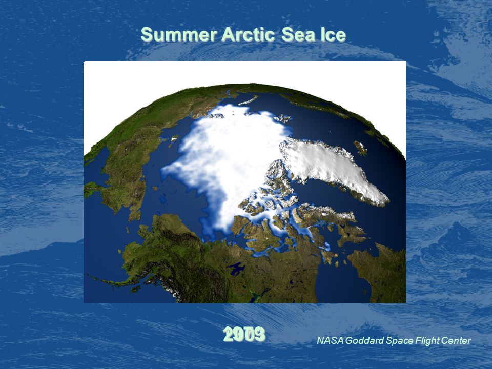 Summer Arctic Sea Ice NASA Goddard Space Flight Center