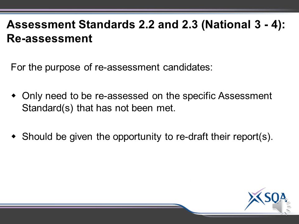 Evidence Requirements: Assessment Standards 2.2 and 2.3 (National 3 & 4) National 3 candidates should be given an application of biology to describe but at National 4 they can, with guidance, select an application to research.