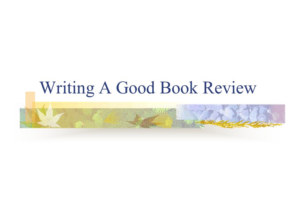 What is a book report summary