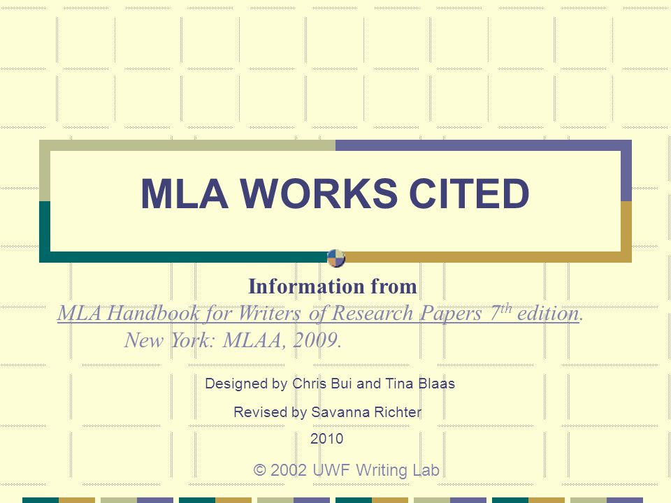 Mla Handbook For Writers Of Research Papers 7Th Edition Online