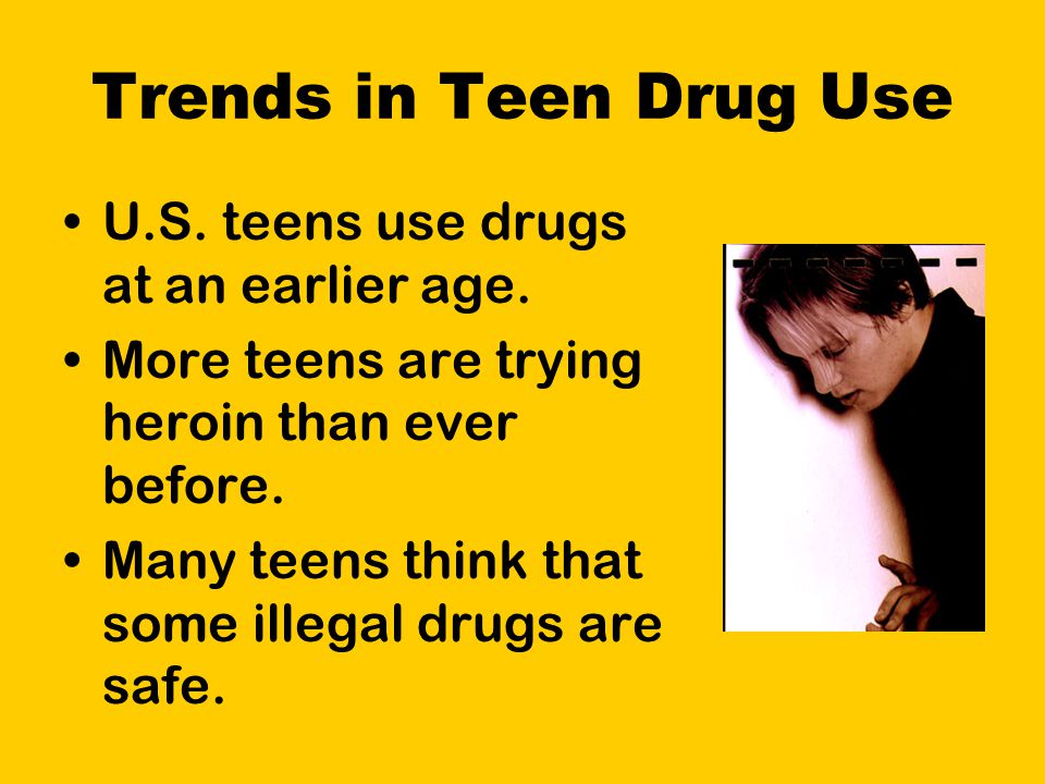 Teens and illegal drugs