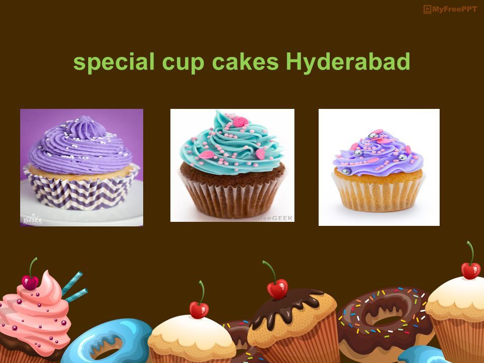 special cup cakes Hyderabad